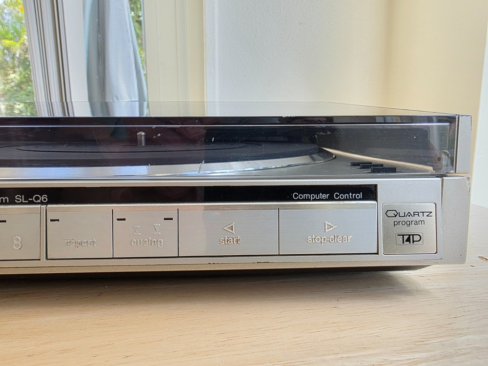 Technics SL-Q6 Direct Drive Automatic Programmable Quartz Turntable - Nice!