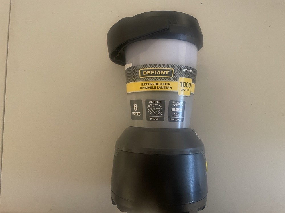 Defiant 1000 Lumen Dimmable Weatherproof LED Lantern