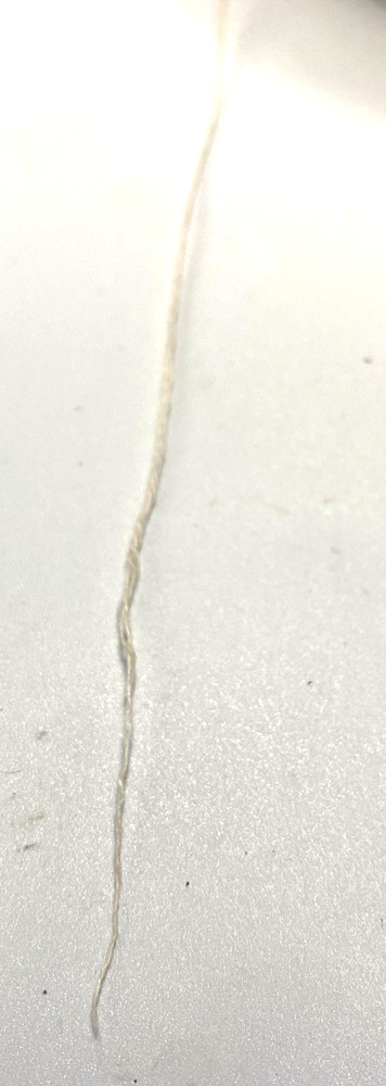 Cotton Polyester 3/3, 2 Lbs. Rope Thread String Cone Off White New READ Please