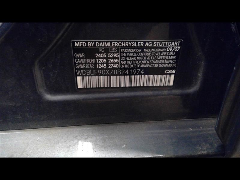 SRS Control Module Computer 211 Type E320 Fits 03-09 MERCEDES E-CLASS 803560