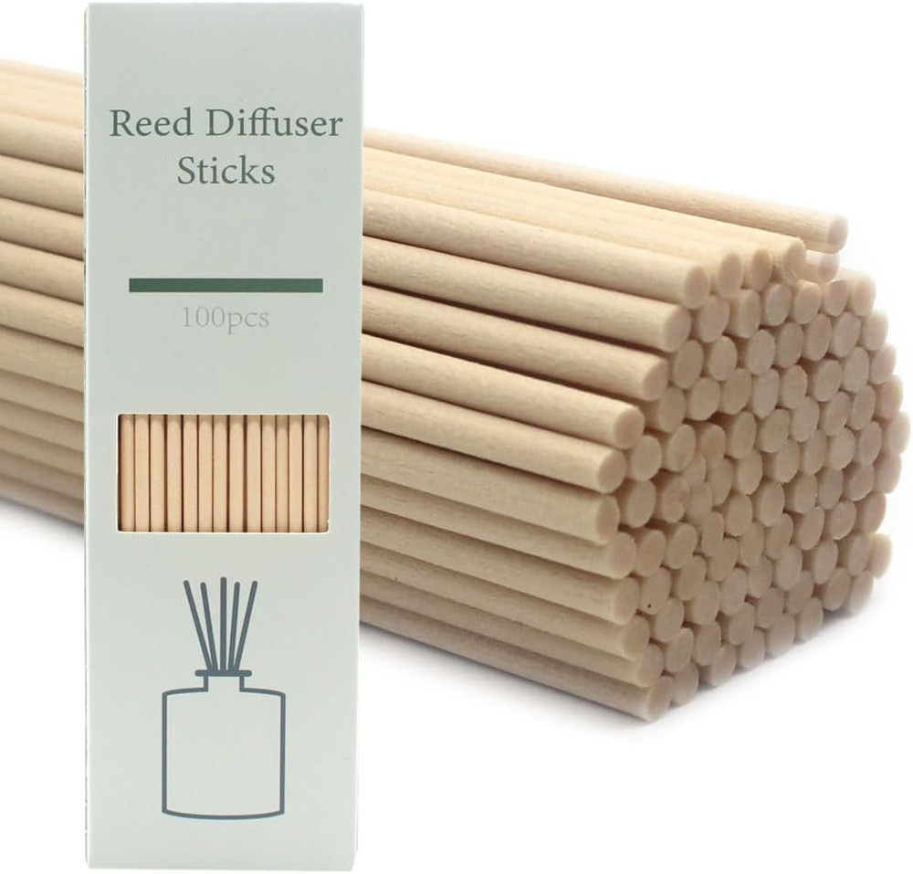 100PCS Aromatherapy Volatile Sticks，Reed Diffuser Sticks 3Mm in Diameter, Rattan