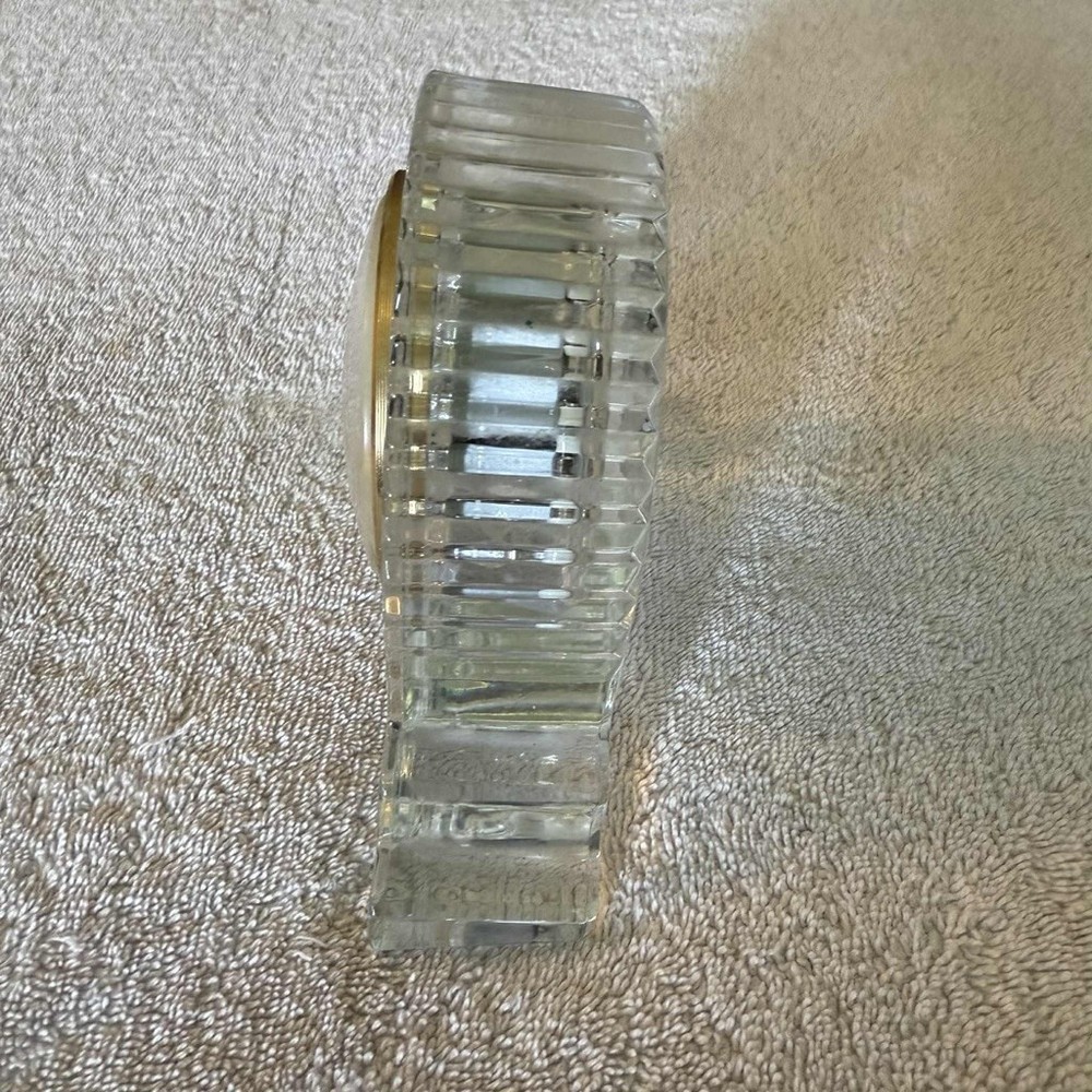 Staiger Quartz Clock Clear Tabletop Desk Shelf Decor