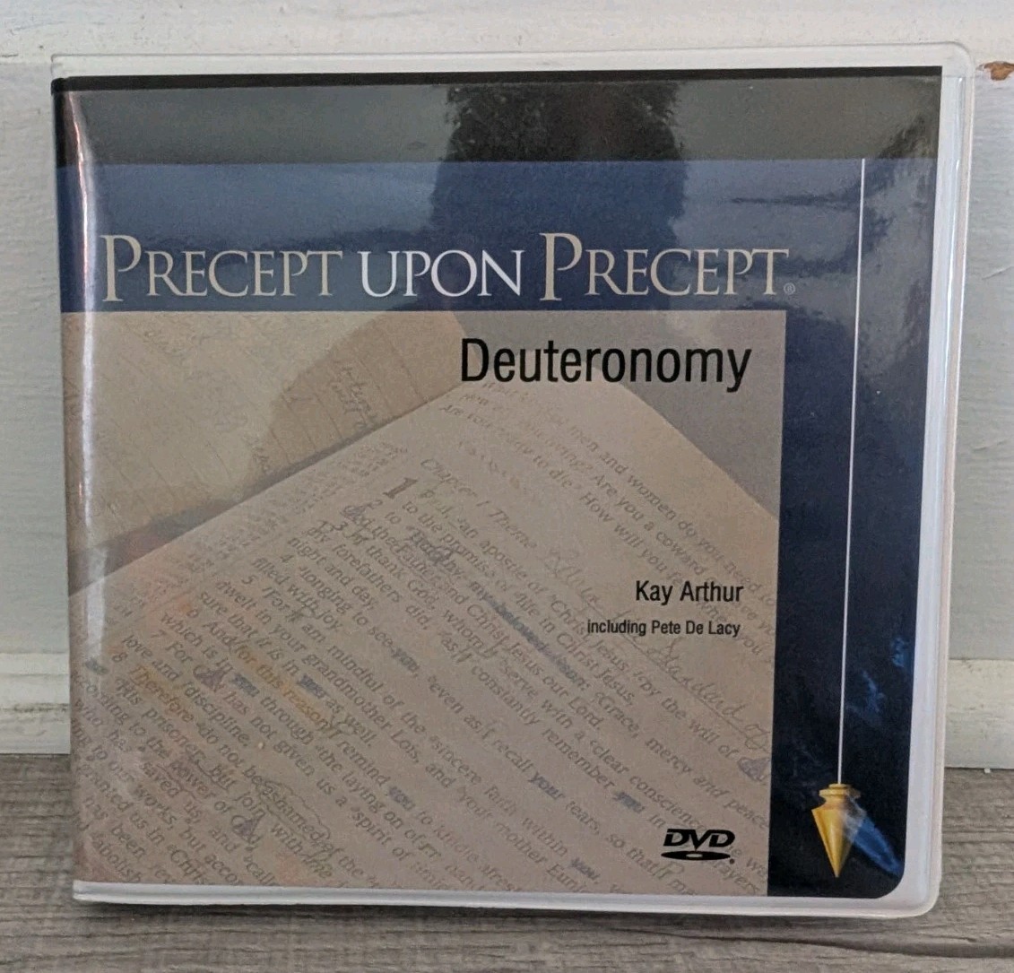 Precept Upon Precept Deuteronomy Kay Arthur Set of DVDs Bible