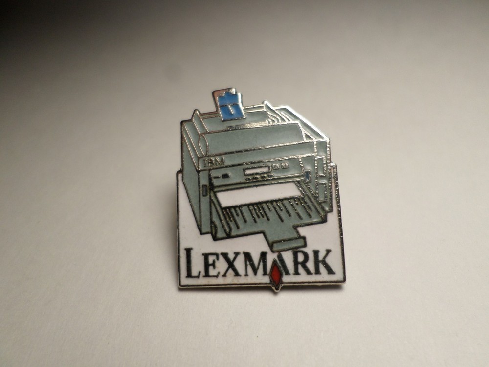 IBM Lexmark Lapel Pin