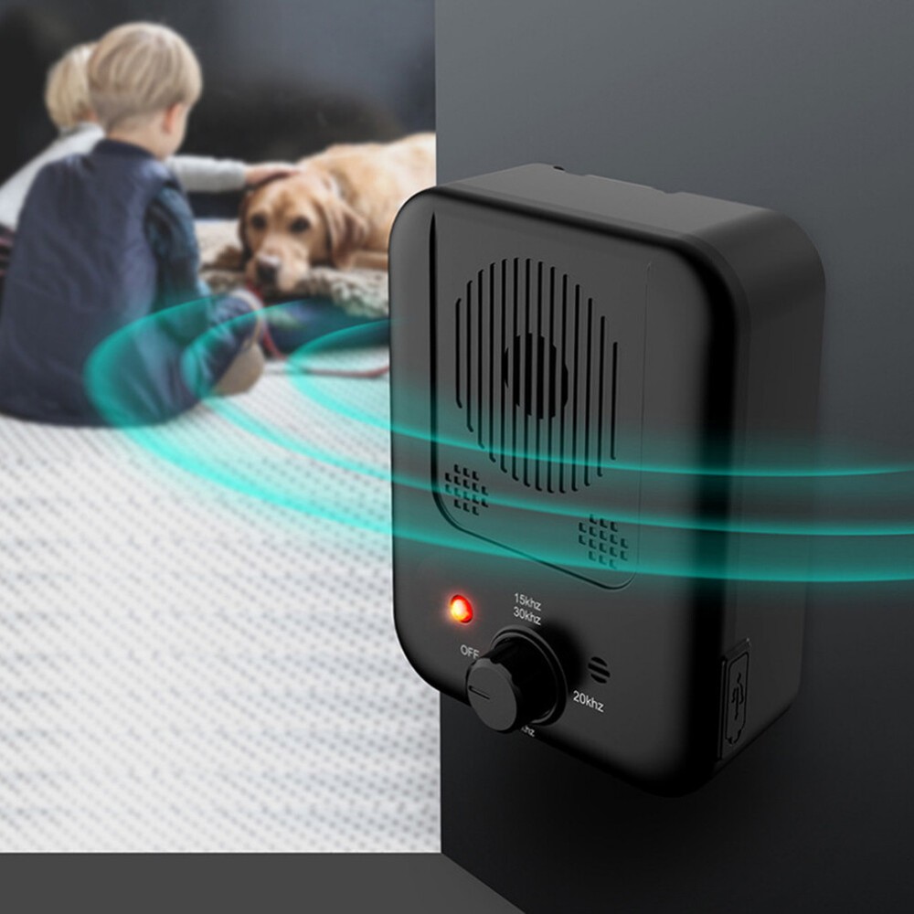 Dog Ultrasonic Bark Device Anti Barking Control Stop Training Repeller Pets