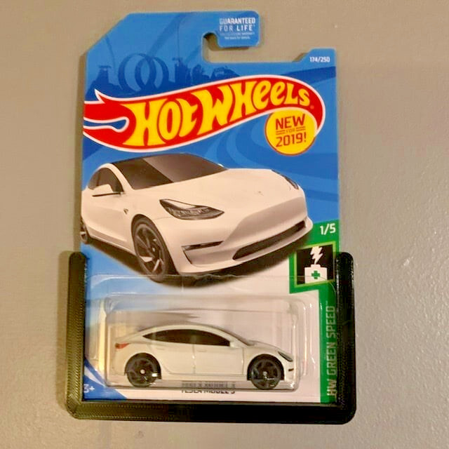 Hot Wheels Package Holder Wall Mount Display (requires adhesive strips)