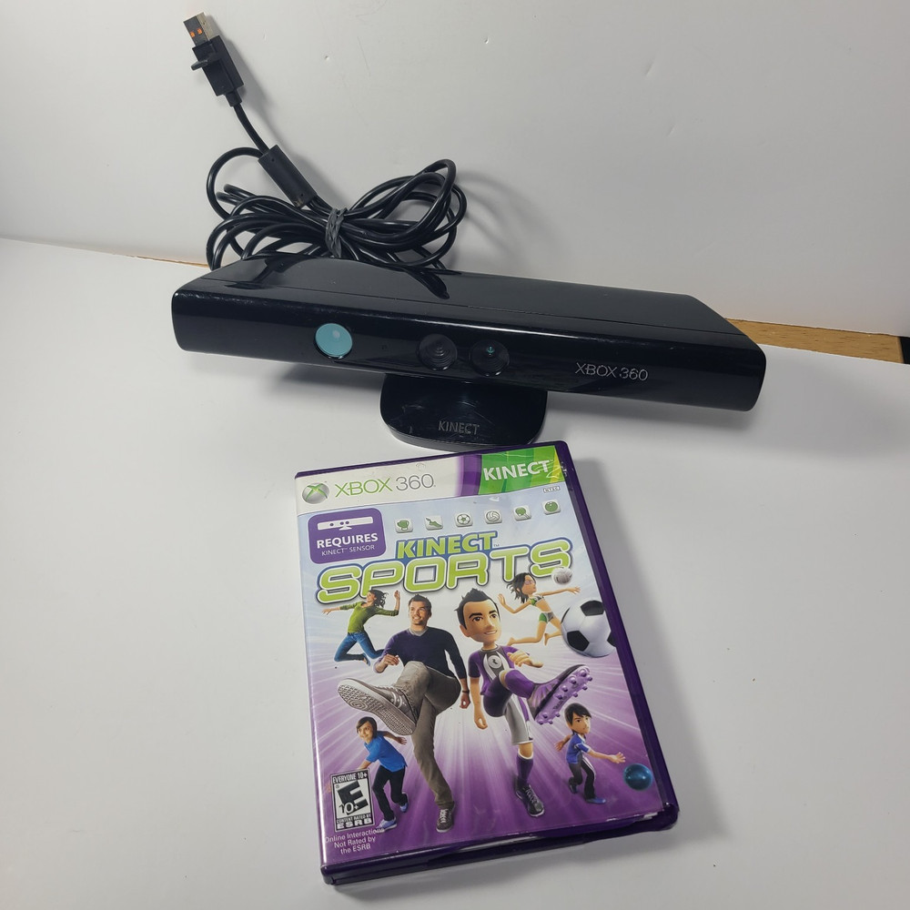 Microsoft Xbox 360 Kinect Sensor with Kinect Sports Game Complete