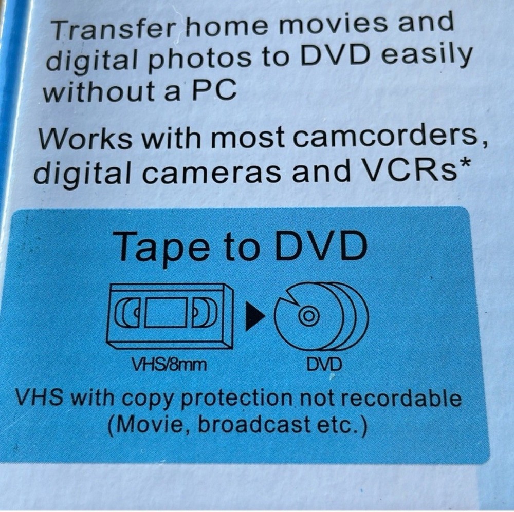 Pegasus DVD Recorder Multifunction DVD Recorder NEW in Box