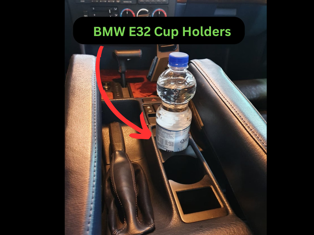 BMW E32 Cup Holders part (1986 - 1994)