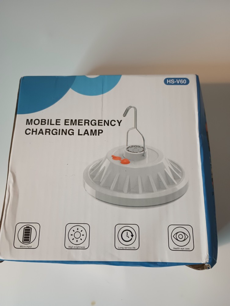 Mobile Emergency Charging Lamp