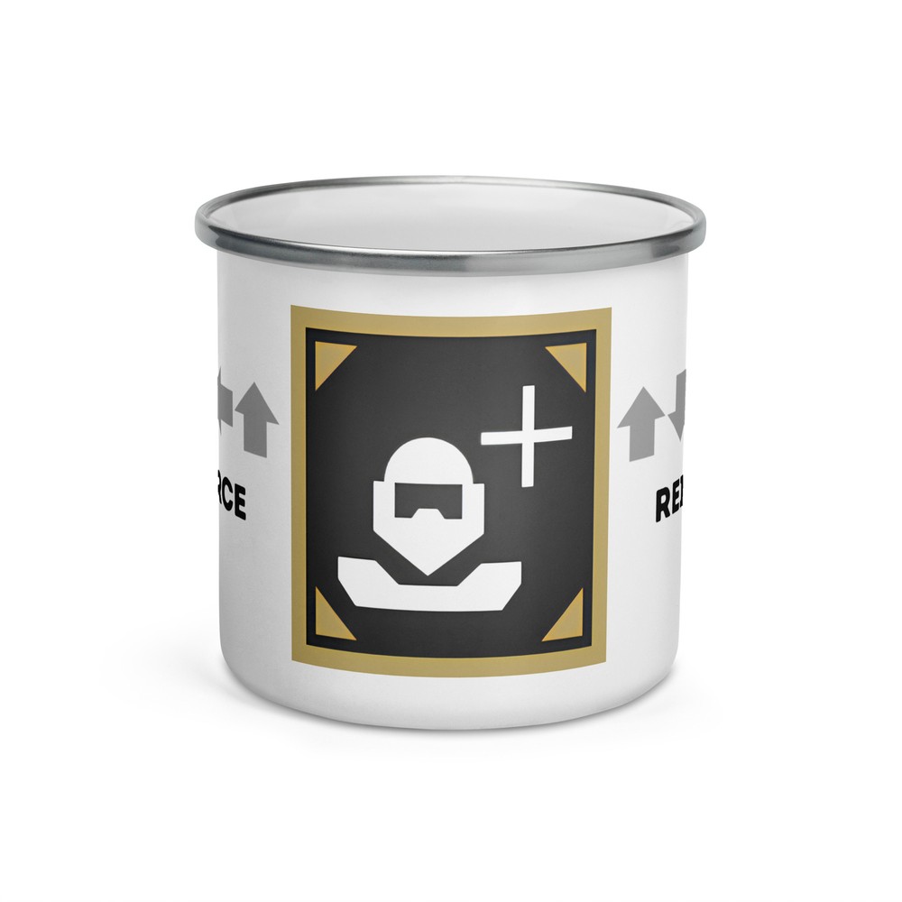 Reinforce Stratagem 12oz Enamel Mug