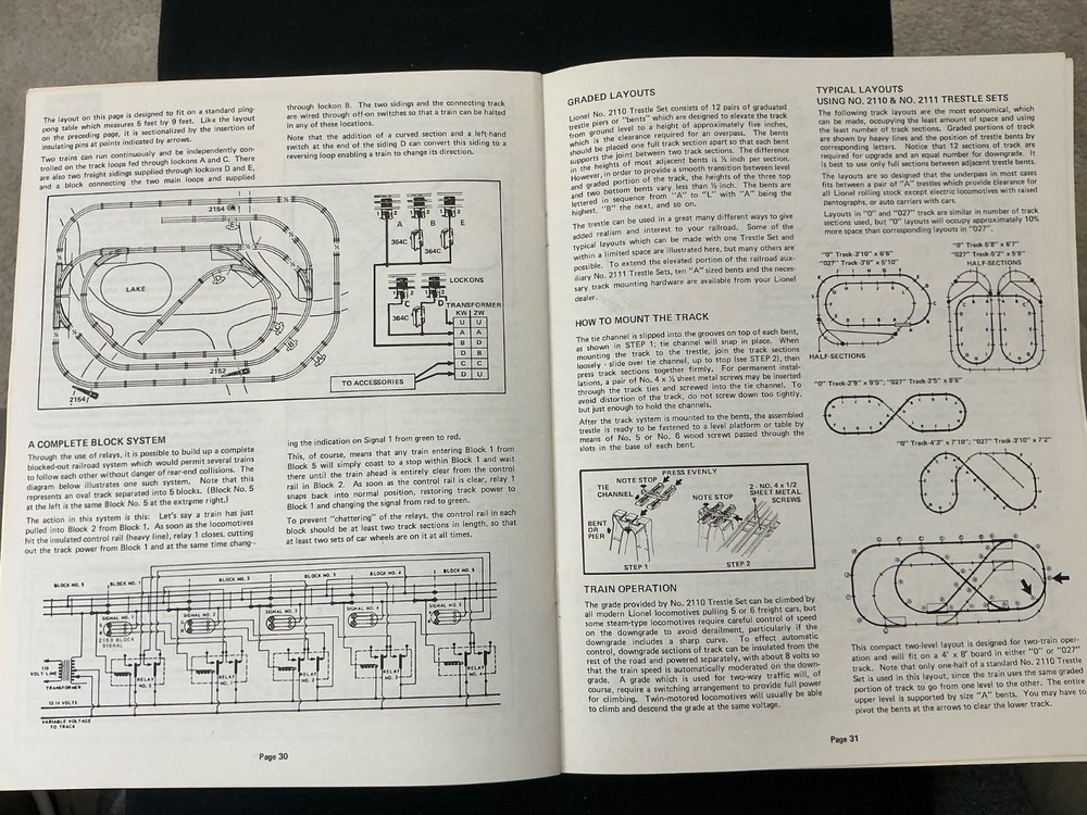1975 LIONEL TRAIN AND ACCESSORY MANUAL