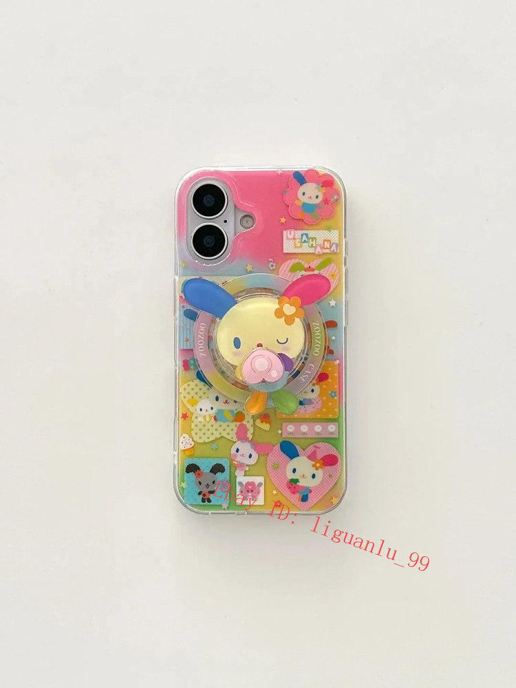 Usahana Mascot Magnetic Custom Soft Full Coverage Phone Case Collection Gift