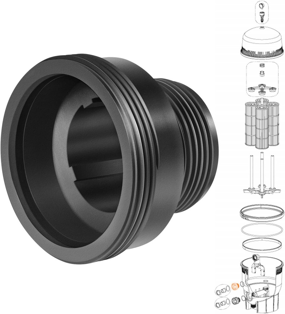 Replacement for 2" Clean & Clear Plus Pool Filter Ports Bulkhead Fitting 194801