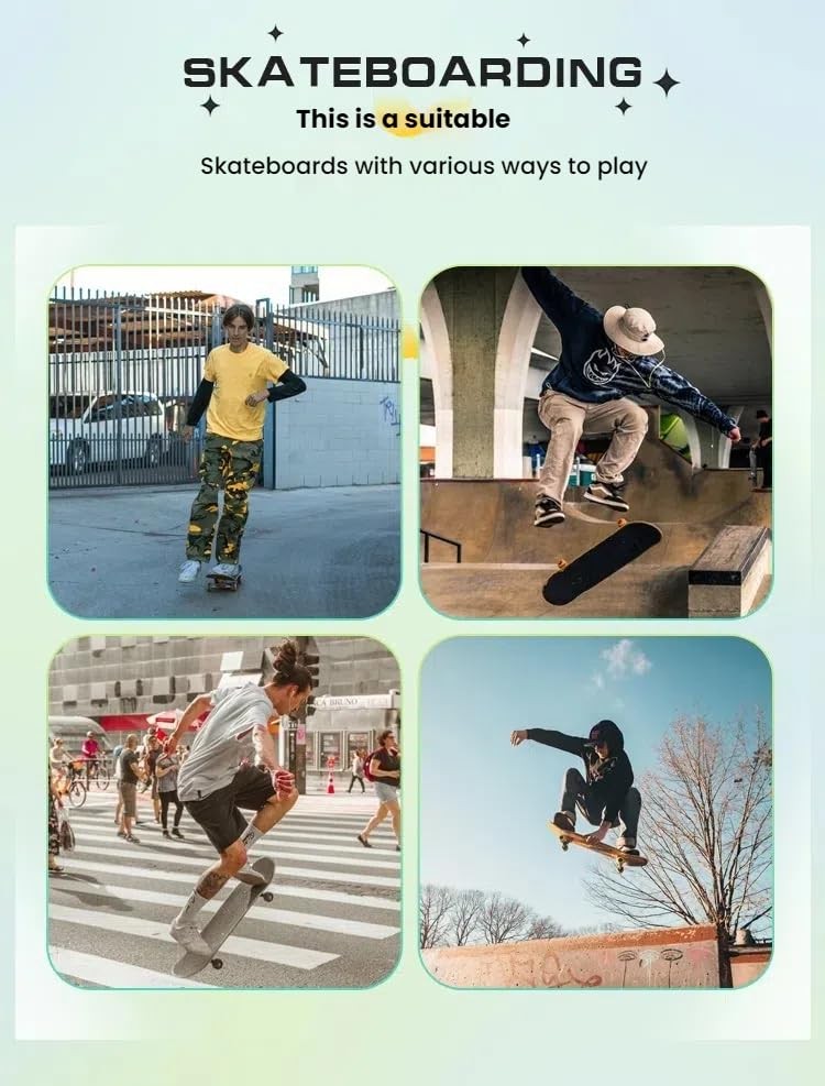 Customizable Patterns Supported， ProfessionalGrade AllRound Longboard，42Inch ...