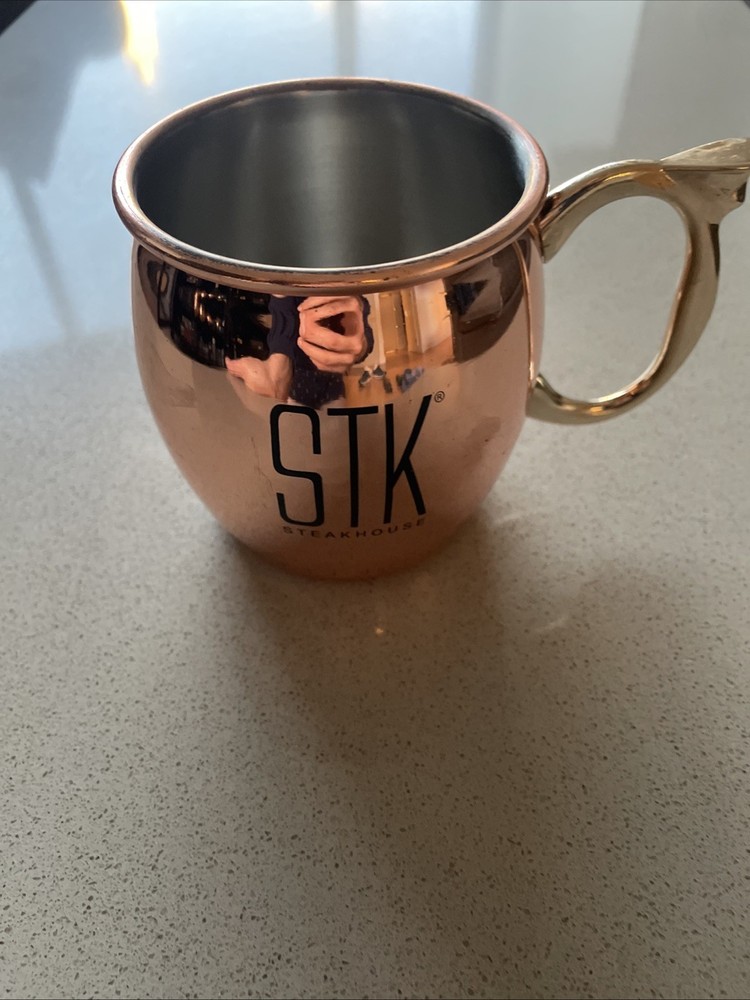 STK Steakhouse Copper Mug Moscow Mule