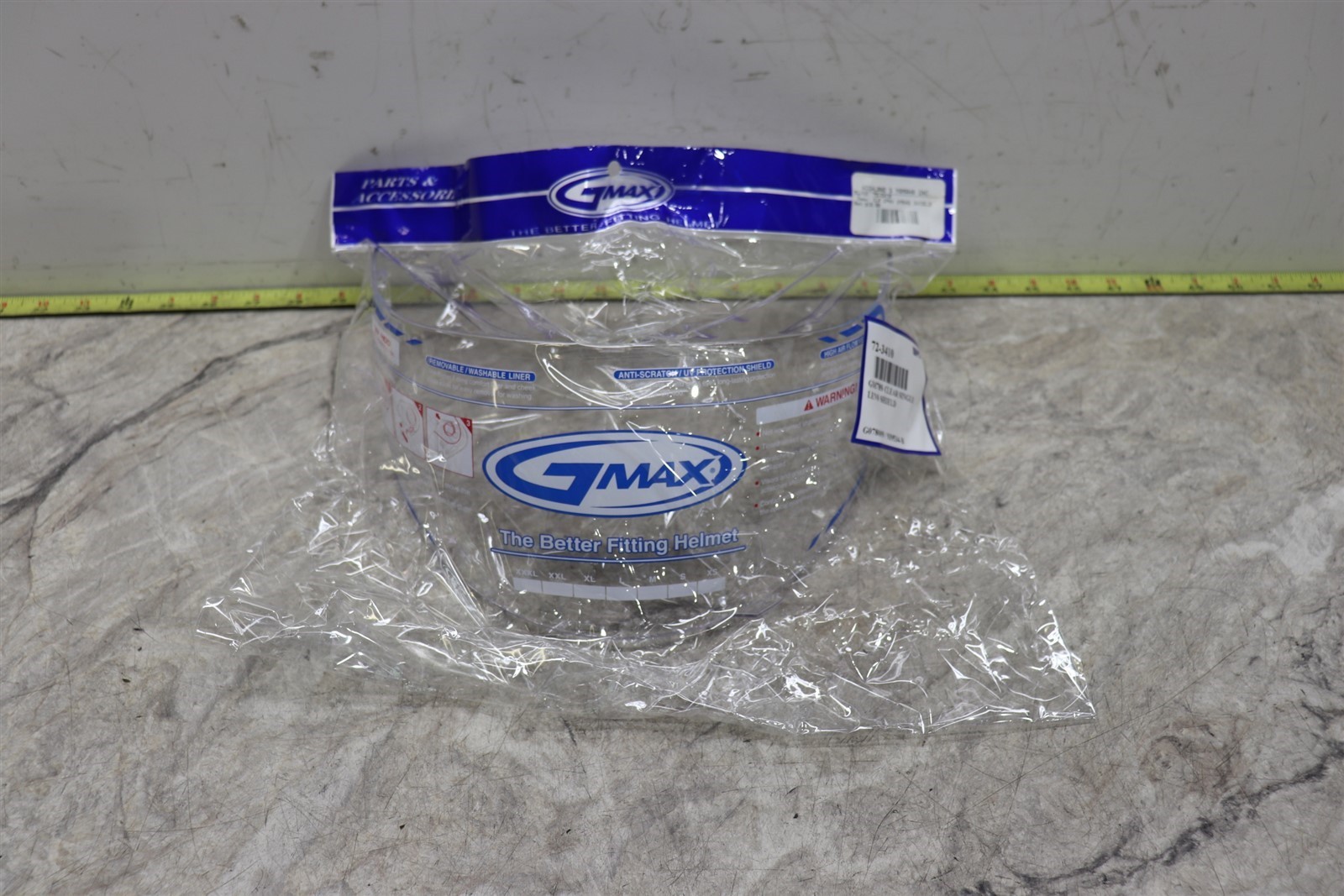 Gmax Gm54s Gm78s Single Lens Shield Replacement Visor 72-3410