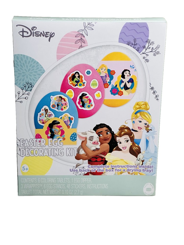 DISNEY Princess EasterCrafts Egg Decorating Kit