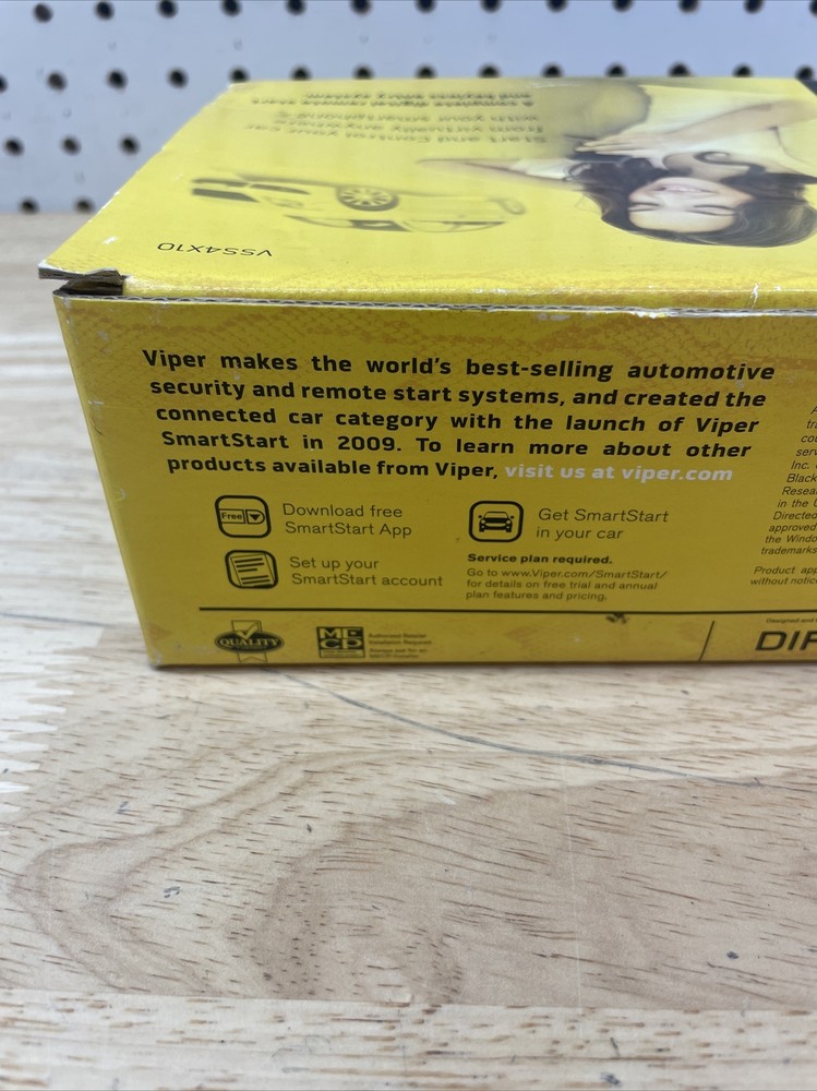 VIPER Smart Start VSS4X10 Remote Starter kit