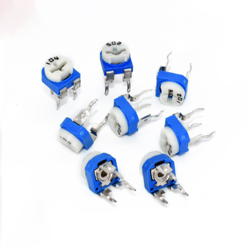 PCB Potentiometer Trimmer Variable Adjustable Resistor Trimpot 100R-1M 16 Values