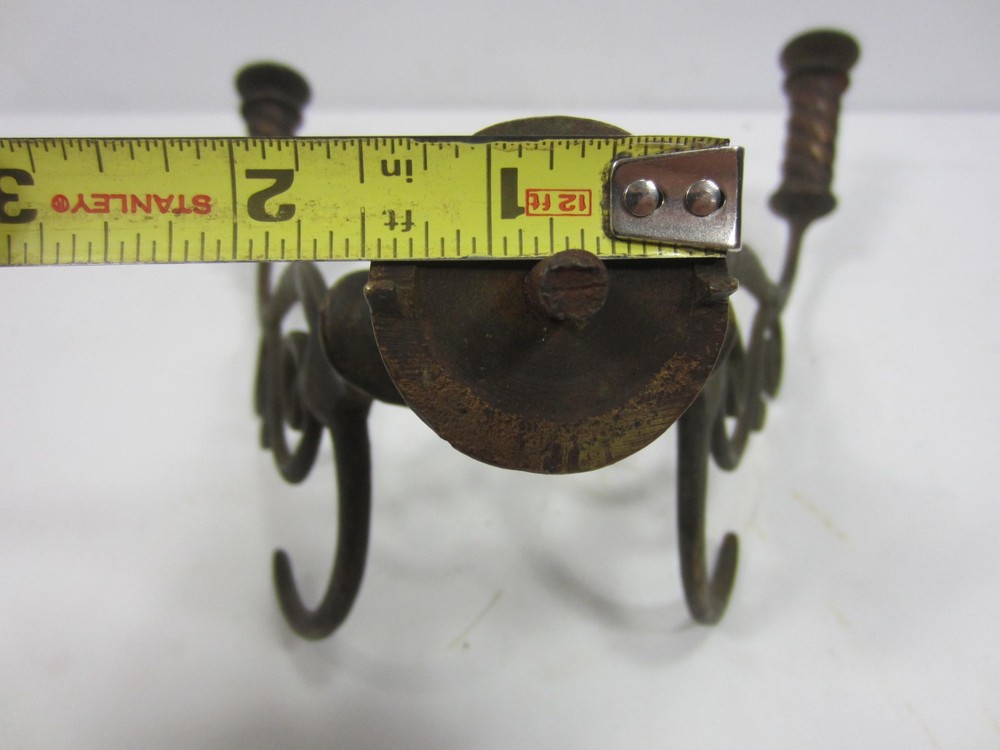 Antique Brass Hat/Coat Hall Tree Hook