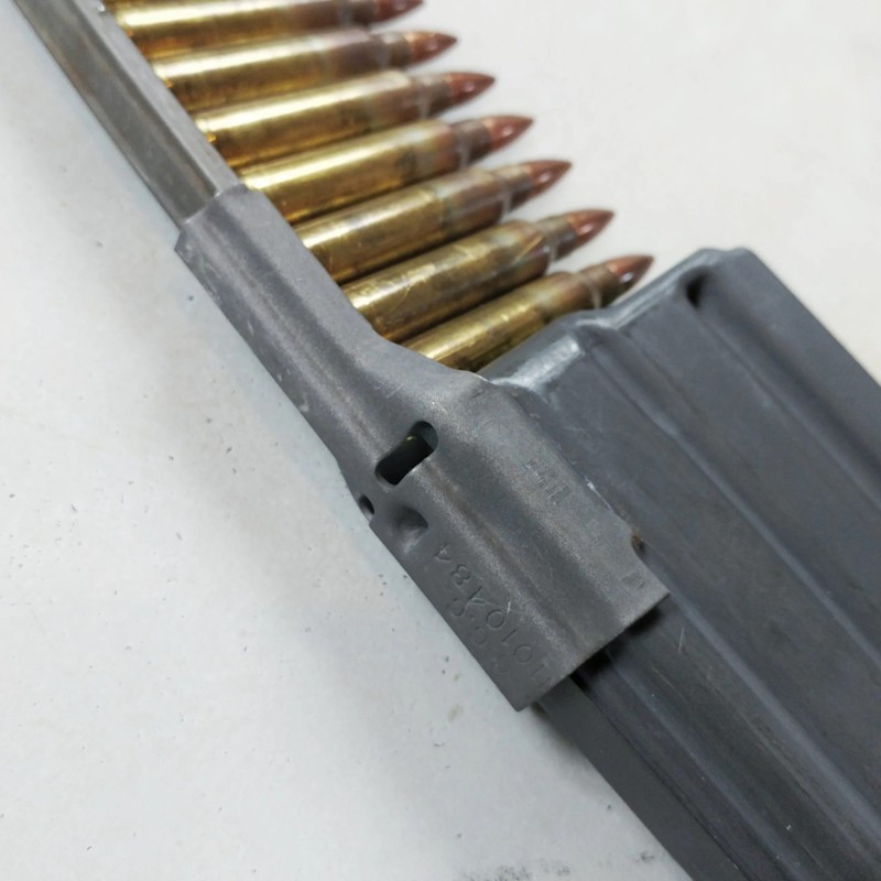 USGI Surplus .223 5.56 / 10 ea. Stripper Clip guide, magazine loader, spoon