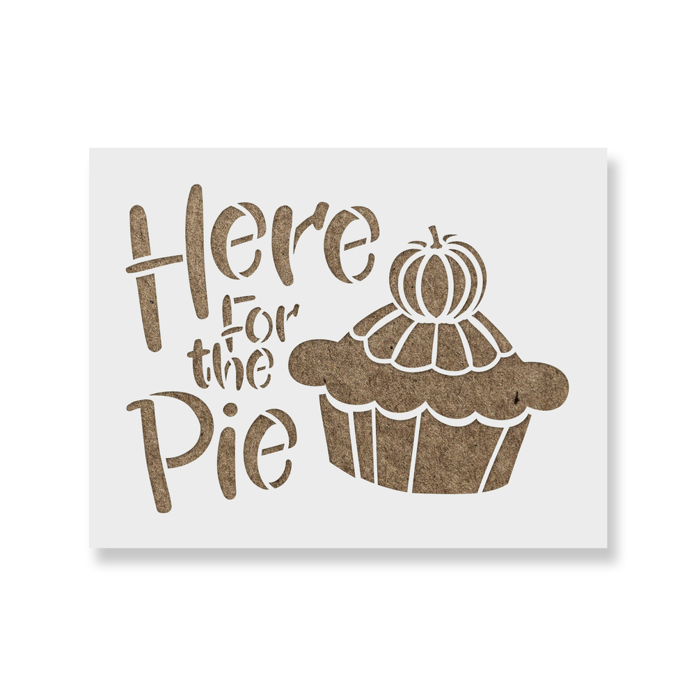 Here for The Pie Stencil - Durable & Reusable Mylar Stencils