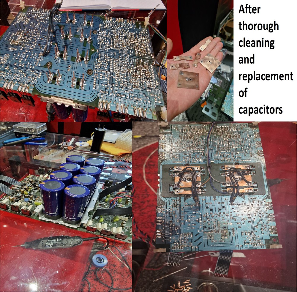 Dynamic-Range Expander DBX 3BX III Repair KIT - all capacitors