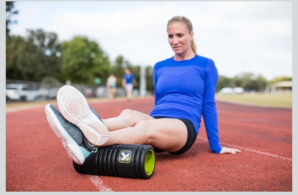 TriggerPoint Grid 1.0 Foam Roller - 13" Multi-Density Massage Roller for Deep...