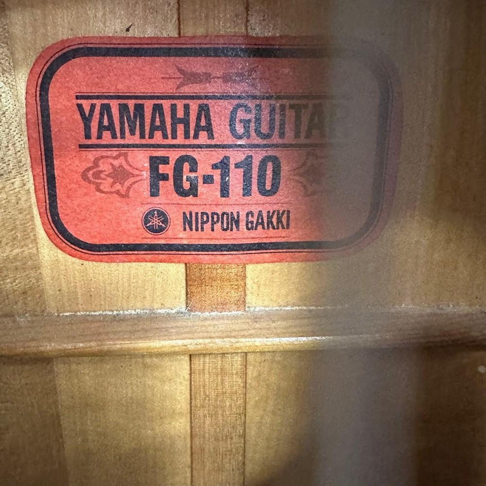 Yamaha FG-110 Red Label Acoustic Guitar