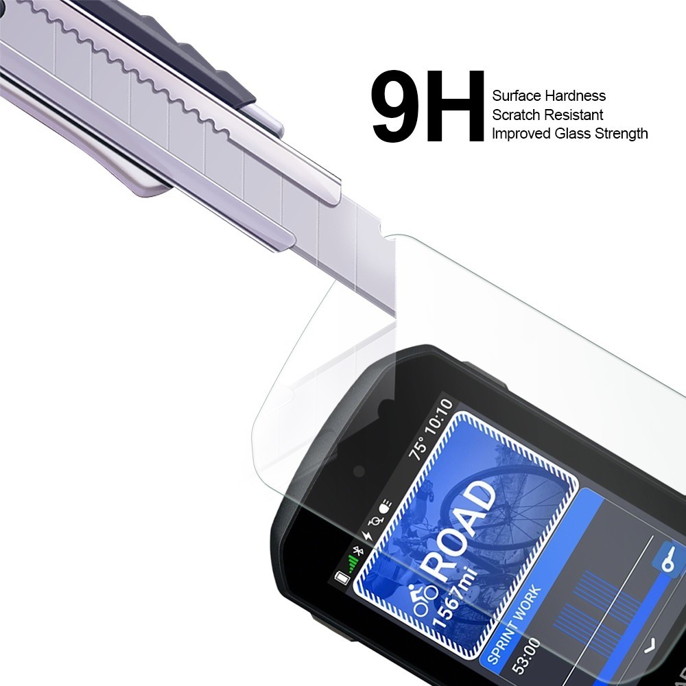 2X Supershieldz Tempered Glass Screen Protector for Garmin Edge 550/ Edge 850