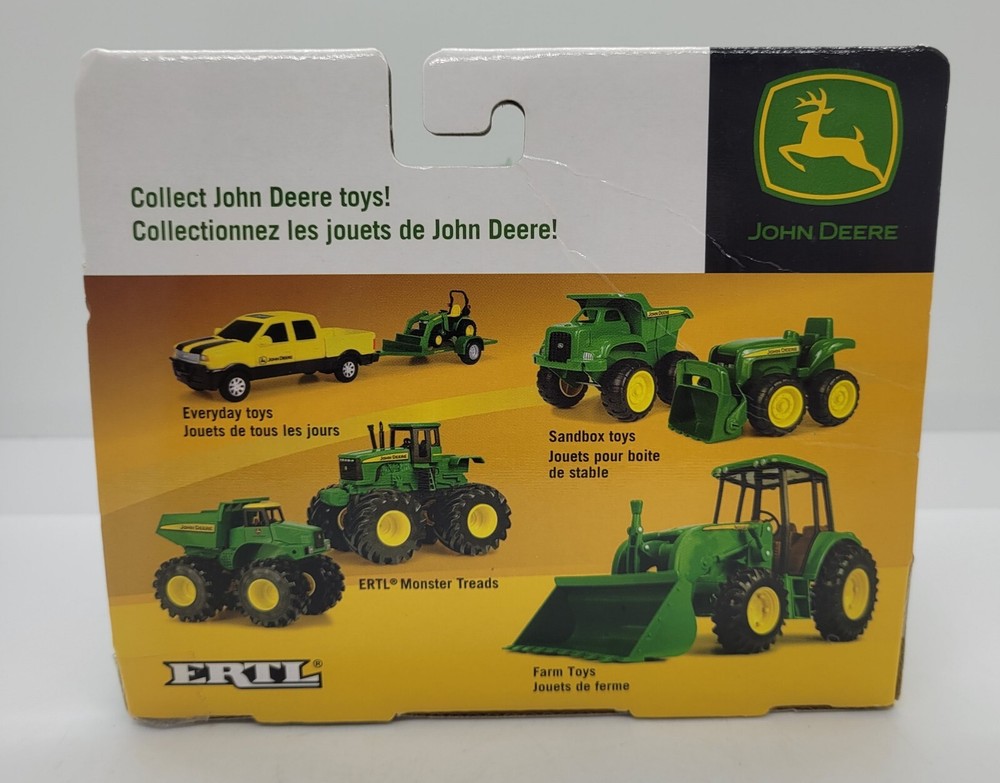 Ertl John Deere Pullback Tread Thrashers Toy Utility Vehicle Dump Truck 2011