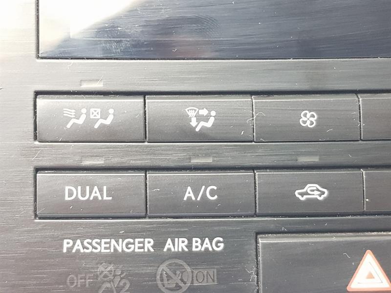 2017 LEXUS IS HEATER CONTROL PANEL ASSEMBLY 5590053350