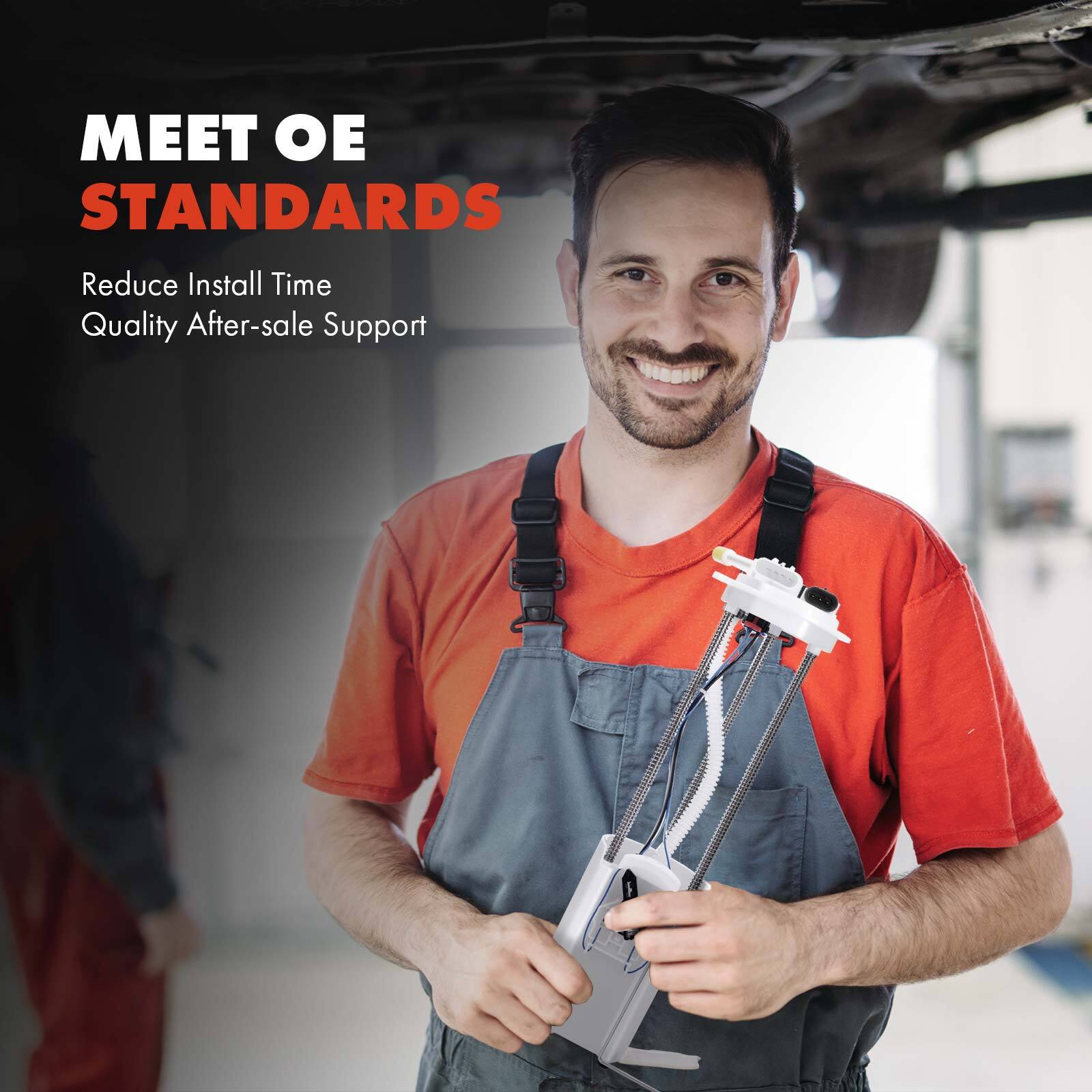 Electric Fuel Pump Assembly w/ Sensor for Hyundai Accent Kia Rio 2012-2015 1.6L