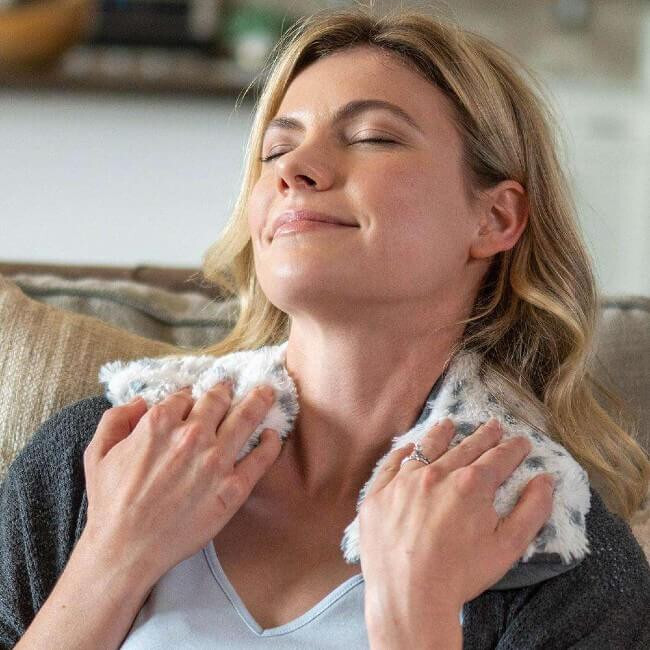 Warmies Snowy Plush Neck Wrap