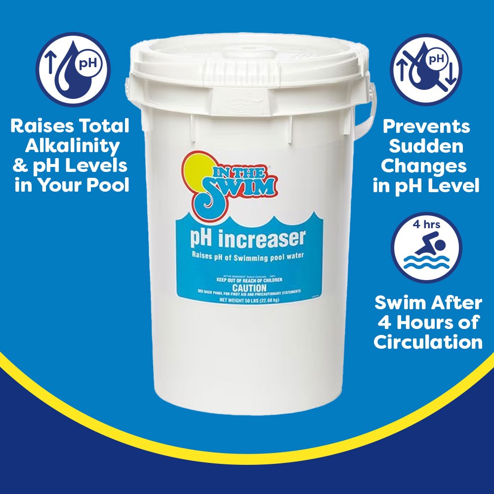 In The Swim pH Increaser and Alkalinity Increaser Bundle: Includes 25 Pound