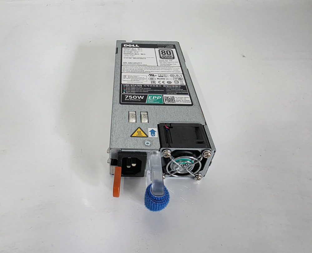 Dell HXWNF 750W EPP 94% 80 Plus Platinum Reverse Airflow PSU
