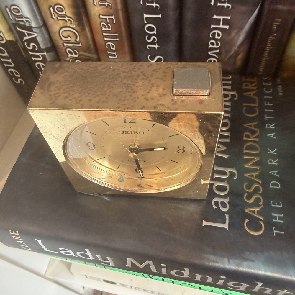 Seiko Table Clock Watch Qej 150g