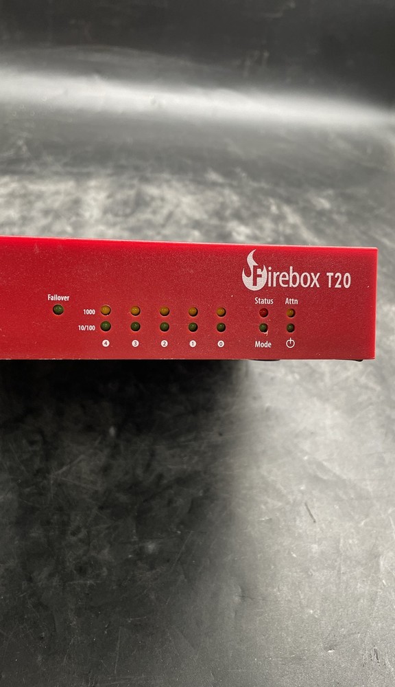 WatchGuard Firebox T20 Firewall Security Appliance Network Protection Unit