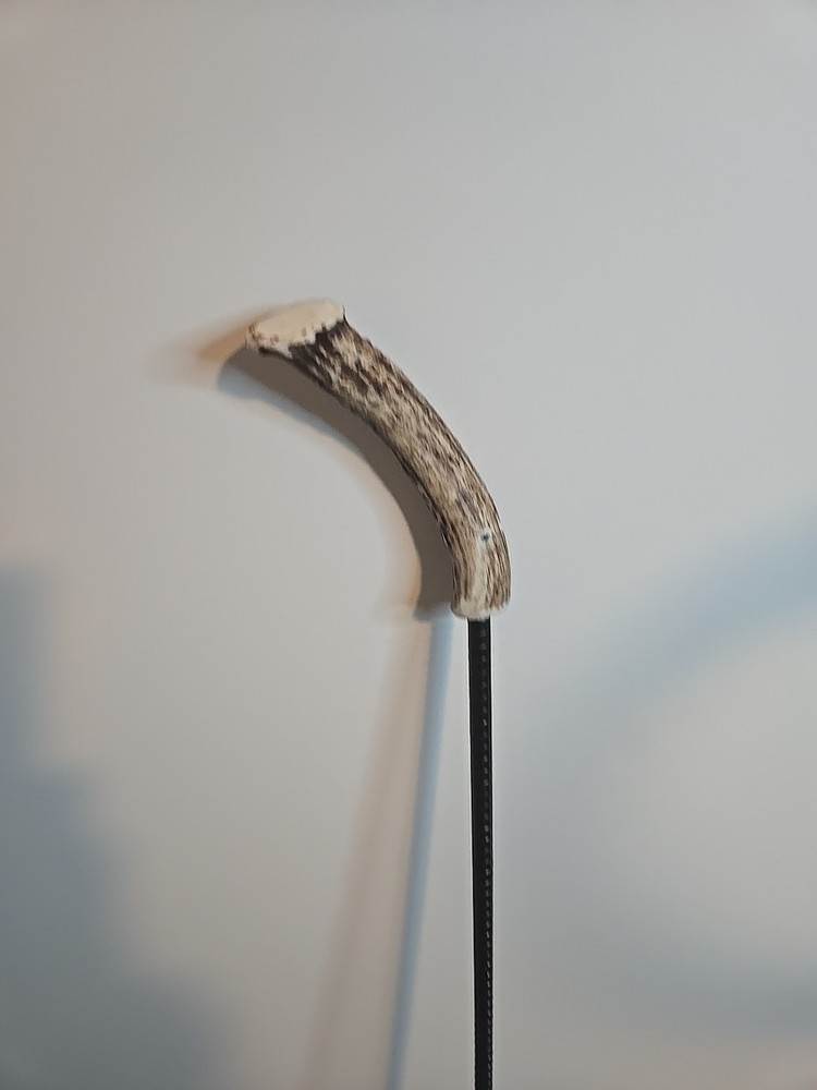 Custom Hand Made Deer Antler Fire Poker