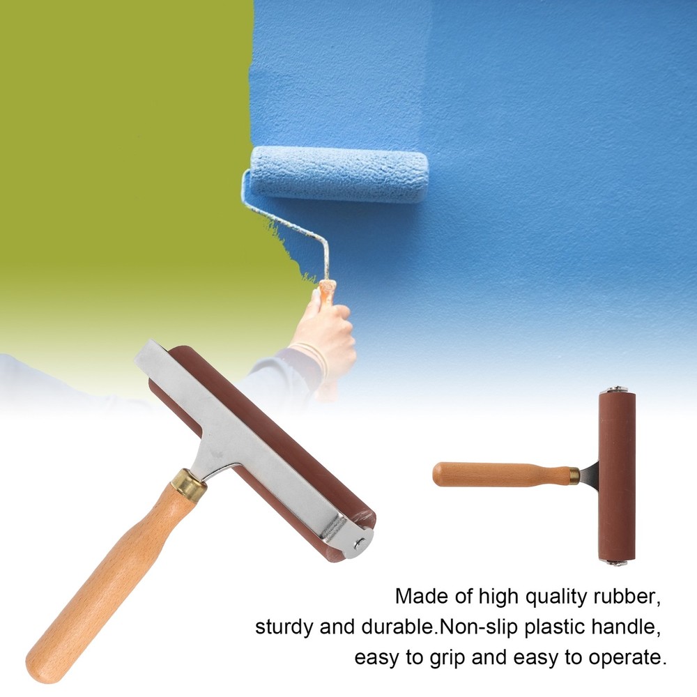 15cm Soft Rubber Brayer Roller For Printmaking Scrapbooks