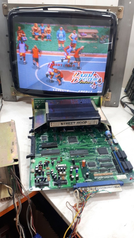 dunk dream neo geo data east pcb