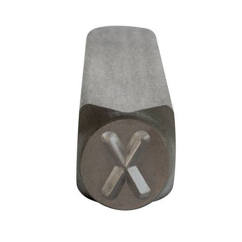 CH Hanson 20350X - Stamp Sort-3/8" Standard X