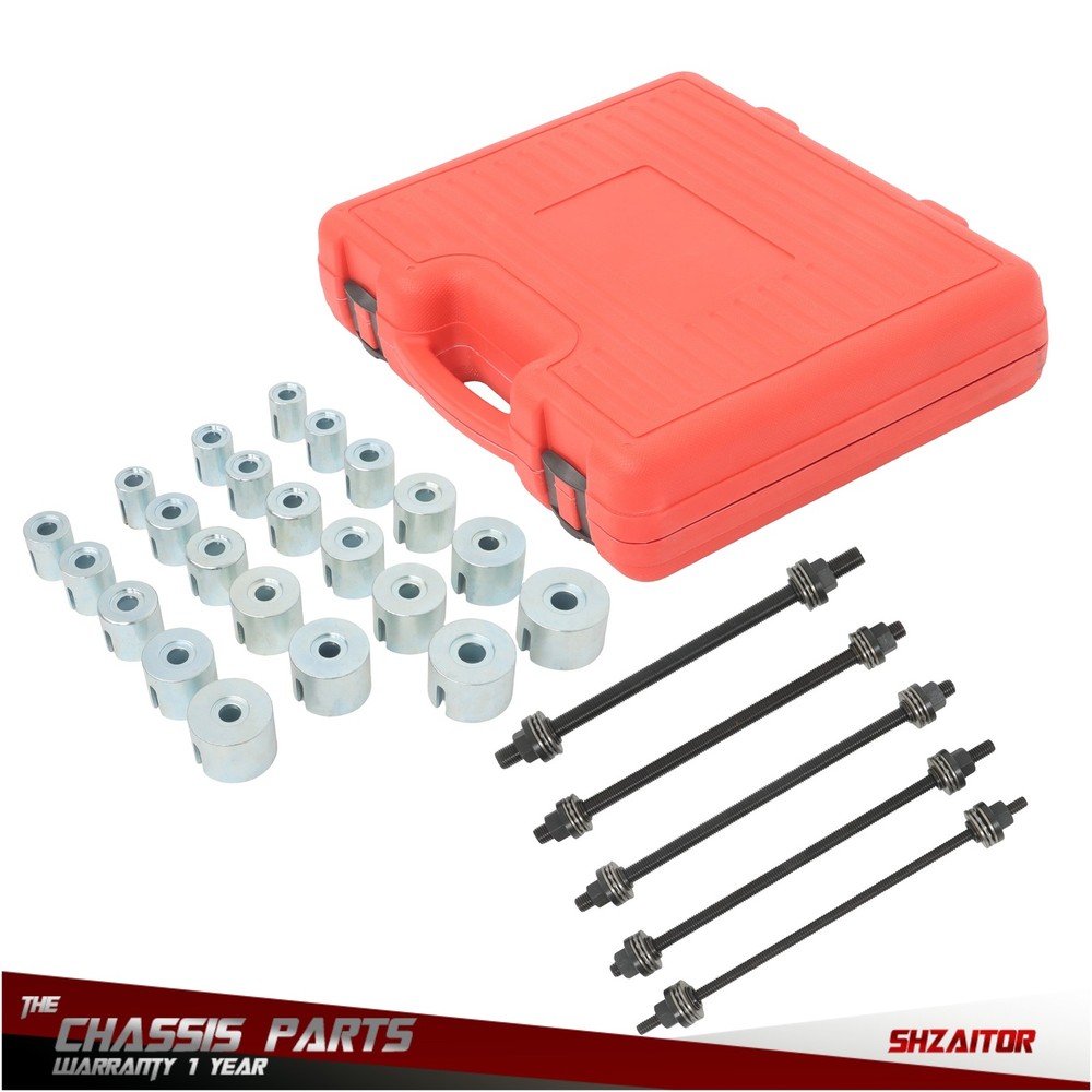 Universal 27pcs Press and Pull Sleeve Kit Bush Bearing Removal Insertion Tool
