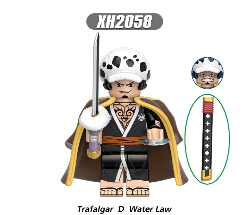 2 inch Custom, Law Miniature Figure with Base, New/Mint