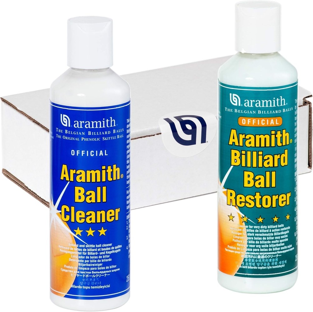 Aramith Billiard Ball Cleaner Restorer 2 Pack