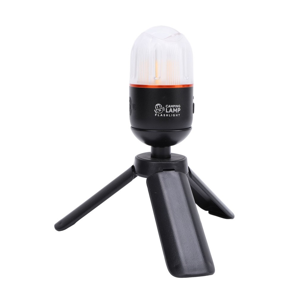 Flashlight Multiple Light Source Pushbutton Control Magnetic Camping Lamp For