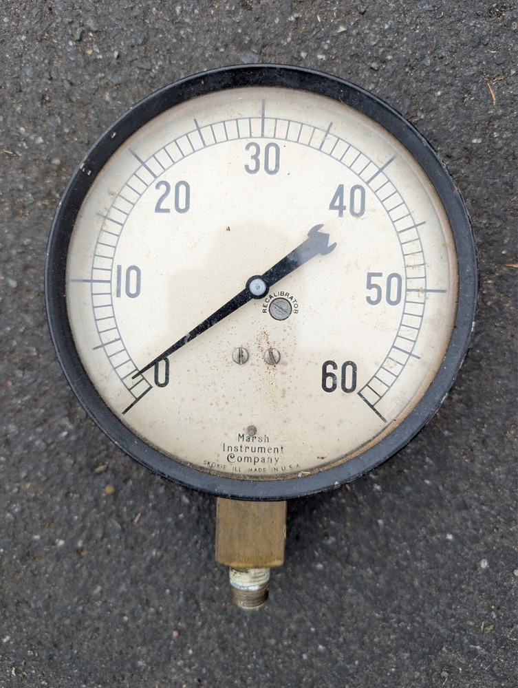 Vintage Pressure Gauge