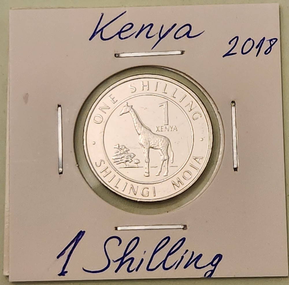 Kenya coin, 1 Shilling, 2018