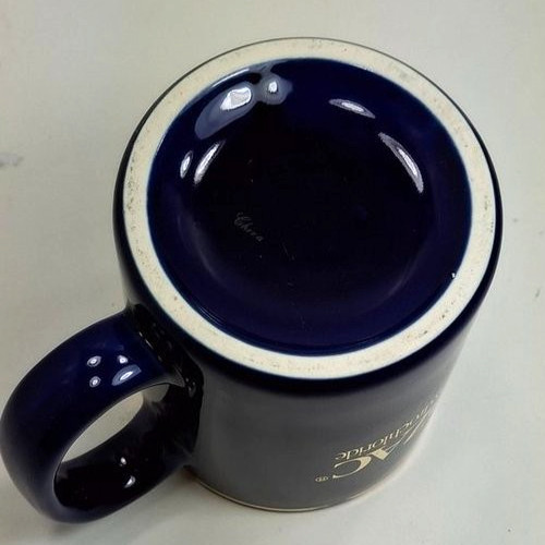 Prozac Dark Blue Coffee Mug Cup 12oz Eli Lilly Promo Pharma Drug Advertising
